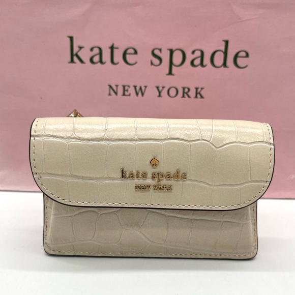 Kate Spade Dumpling Small Flap Card Holder Wallet - Picture 2 of 7